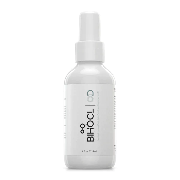 White BIHOCLO.D.4oz botttle