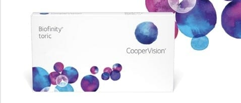 Biofinity Harmony Toric Lenses by Cooper Vision
